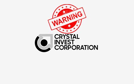 Przegląd CRYSTAL Invest Corporation LLC. Oszustwo, oszukiwanie użytkowników.